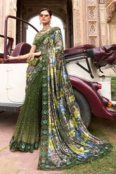 Cocktail designer saree
